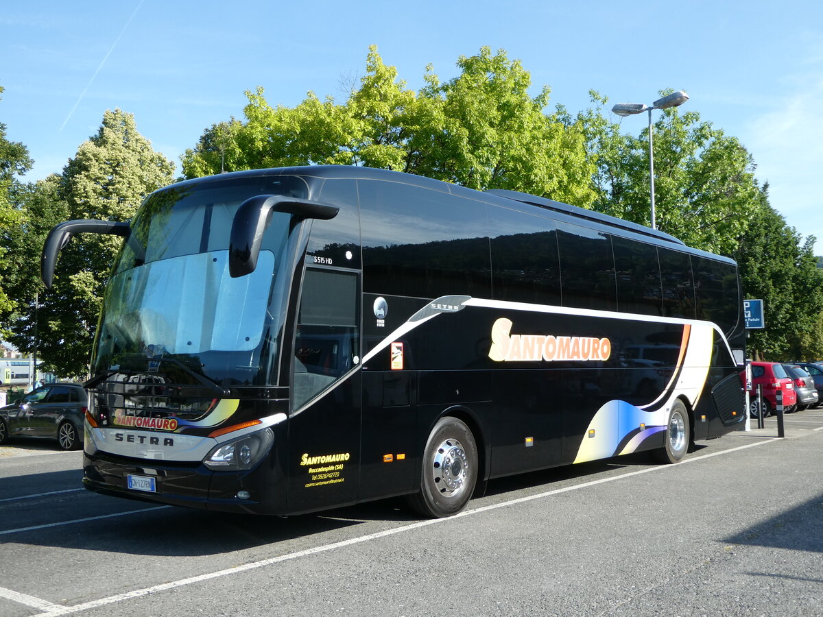 (253'776) - Aus Italien: Santomauro, Roccadaspide - GN-127 RN - Setra am 13. August 2023 in Thun, Seestrasse