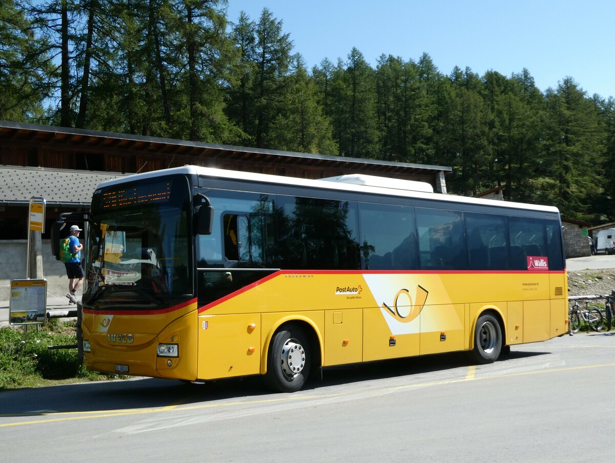 (253'827) - Autotour, Visp - VS 48'333/PID 10'518 - Iveco (ex VS 455'577) am 15. August 2023 auf der Moosalp