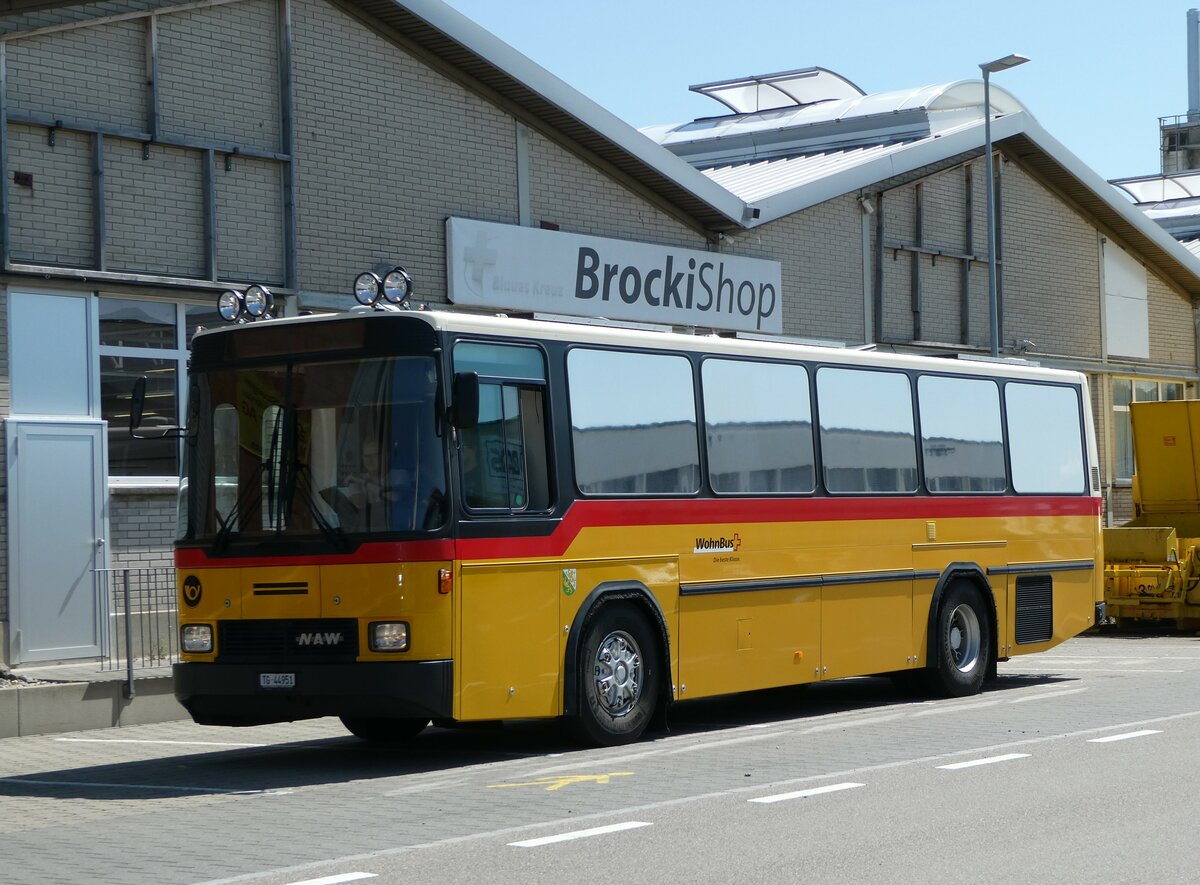 (253'876) - Bchi, Wil - TG 44'951 - NAW/Hess (ex Kng, Beinwil; ex Voegtlin-Meyer, Brugg Nr. 79) am 18. August 2023 in Wil, BrockiShop 