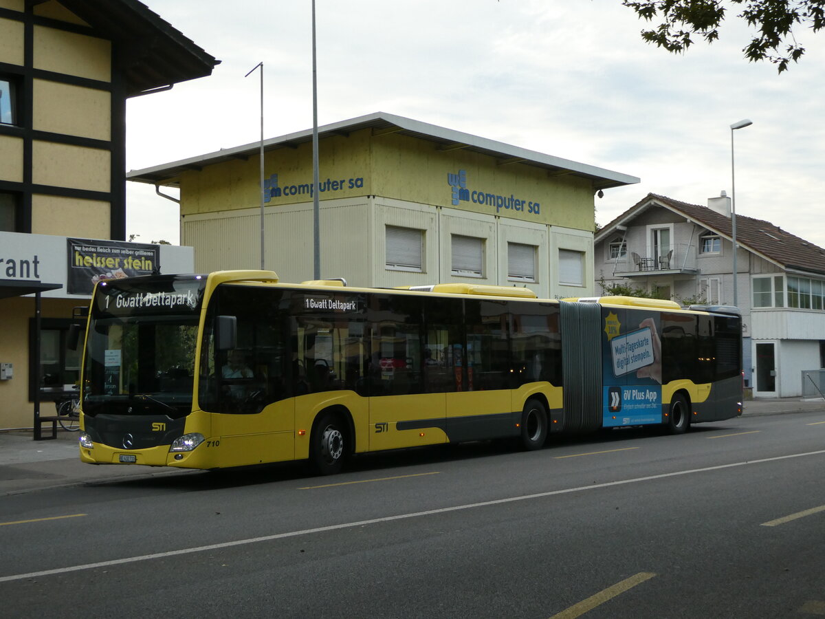 (254'065) - STI Thun - Nr. 710/BE 432'710 - Mercedes am 19. August 2023 in Thun, Strandbad