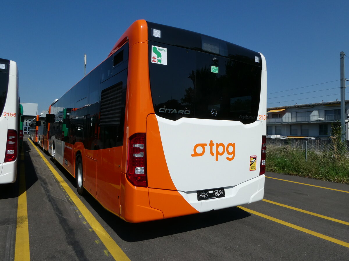 (254'084) - Genve-Tours, Genve - Nr. 2155 - Mercedes am 21. August 2023 in Winterthur, EvoBus