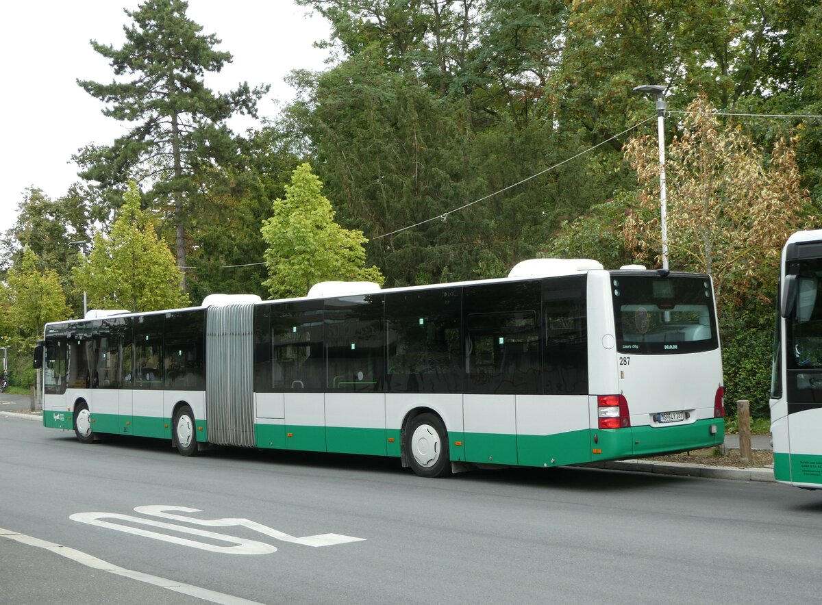 (254'318) - Lyst, Zellingen - Nr. 287/MSP-LY 287 - MAN am 29. August 2023 beim Bahnhof Wrzburg