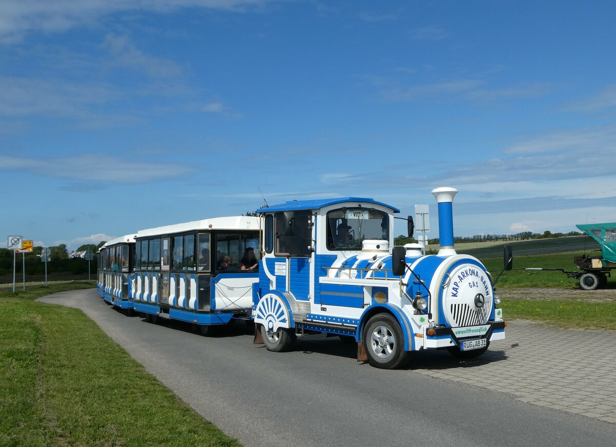 (254'567) - Kap-Arkona-Bahn, Putgarten - RG-AB 31 - am 1. September 2023 in Vitt, zum Parkplatz