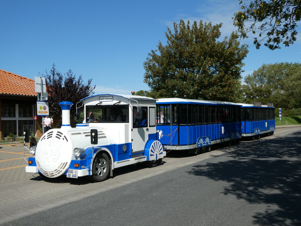 (254'580) - Kap-Arkona-Bahn, Putgarten - RG-AB 560 - am 1. September 2023 in Putgarten, Parkplatz