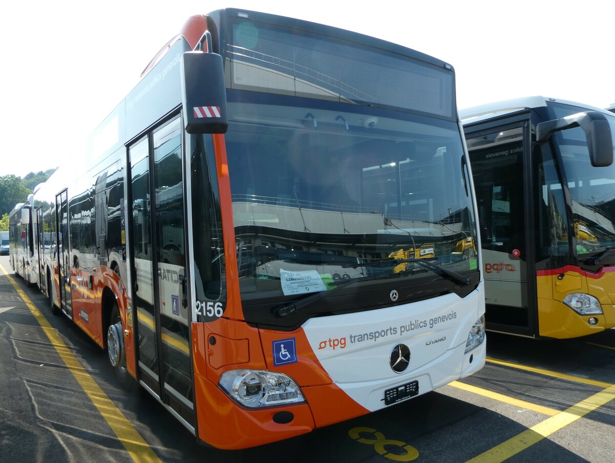 (254'976) - Genve-Tours, Genve - Nr. 2156 - Mercedes am 9. September 2023 in Winterthur, Daimler Buses