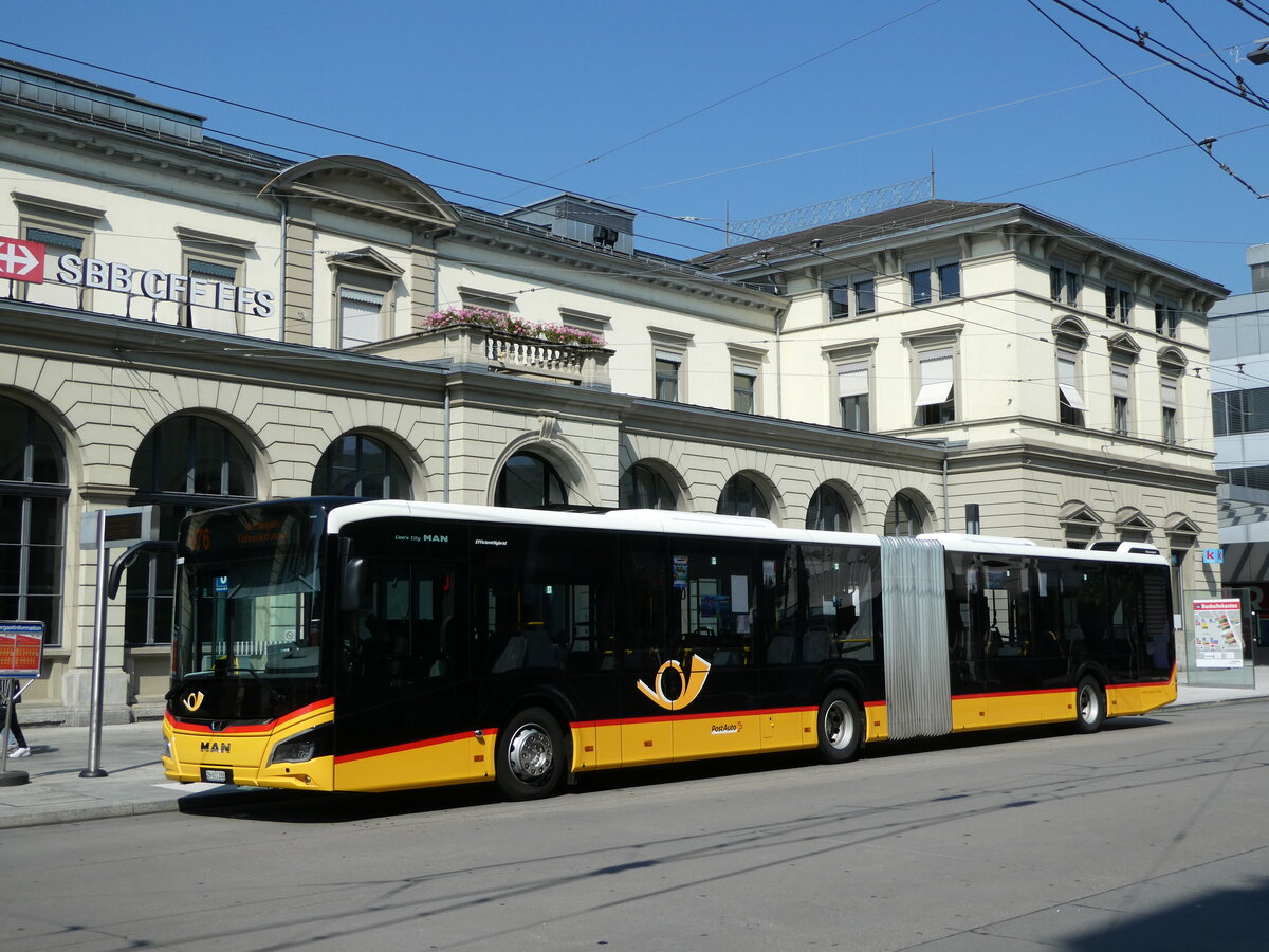 (255'005) - Moser, Flaach - Nr. 427/ZH 611'288/PID 11'880 - MAN am 9. September 2023 beim Hauptbahnhof Winterthur