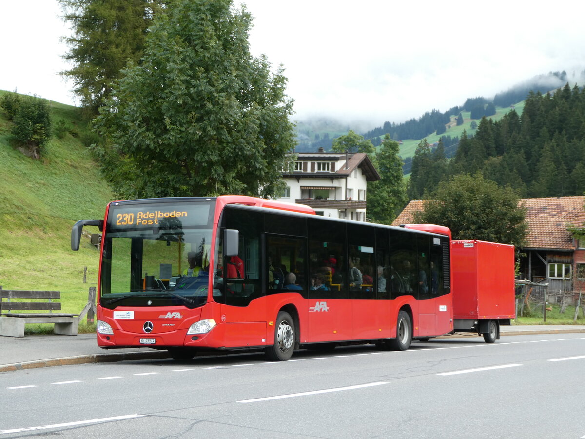 (255'184) - AFA Adelboden - Nr. 94/BE 26'974 - Mercedes am 14. September 2023 in Adelboden, Oey