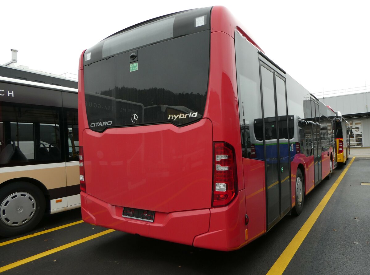 (257'115) - VZO Grningen - (618'537) - Mercedes am 18. November 2023 in Winterthur, Daimler Buses