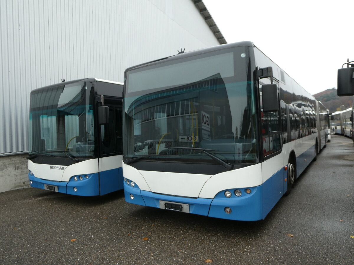 (257'147) - VBZ Zrich - Nr. 541 - Neoplan am 18. November 2023 in Winterthur, Daimler Buses