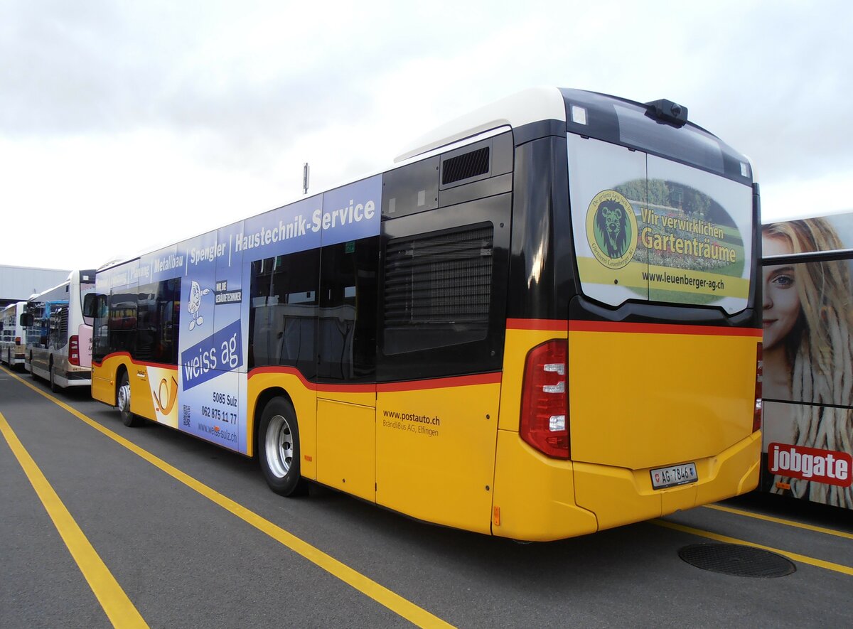 (257'871) - Brndli, Elfingen - Nr. 3/AG 7846/PID 11'553 - Mercedes am 23. Dezember 2023 in Winterthur, Daimler Buses