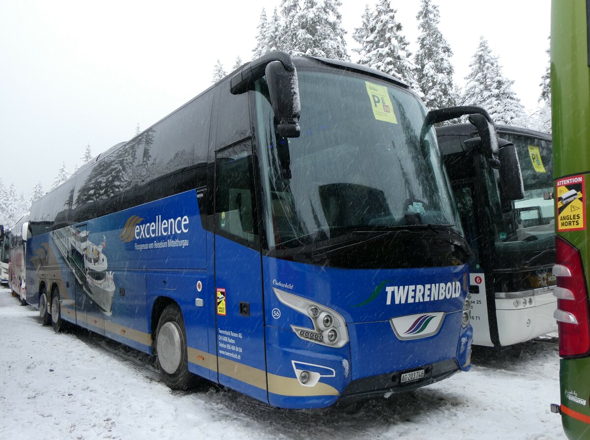 (258'284) - Twerenbold, Baden - Nr. 56/AG 203'746 - VDL am 6. Januar 2024 in Adelboden, Unter dem Birg