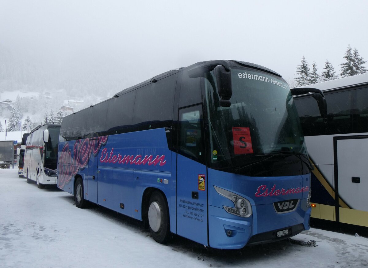 (258'365) - Estermann, Beromnster - LU 15'031 - VDL am 6. Januar 2024 in Adelboden, ASB