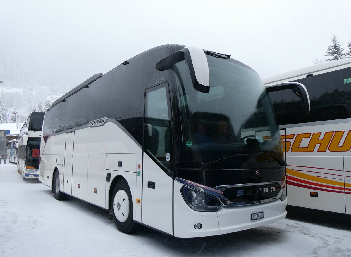 (258'367) - Gssi, Horw - LU 184'444 - Setra am 6. Januar 2024 in Adelboden, ASB