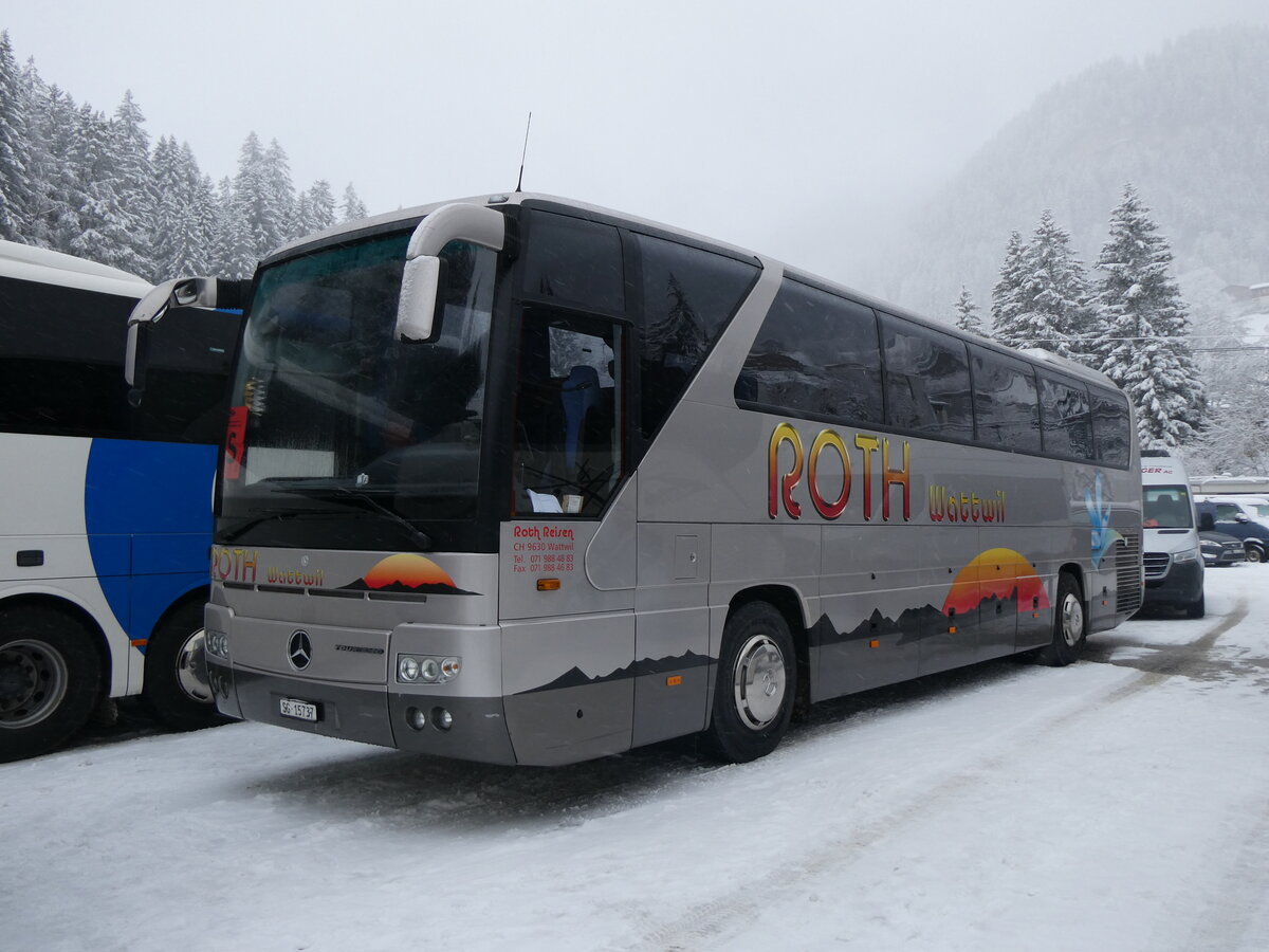 (258'402) - Roth, Wattwil - SG 15'737 - Mercedes am 6. Januar 2024 in Adelboden, ASB