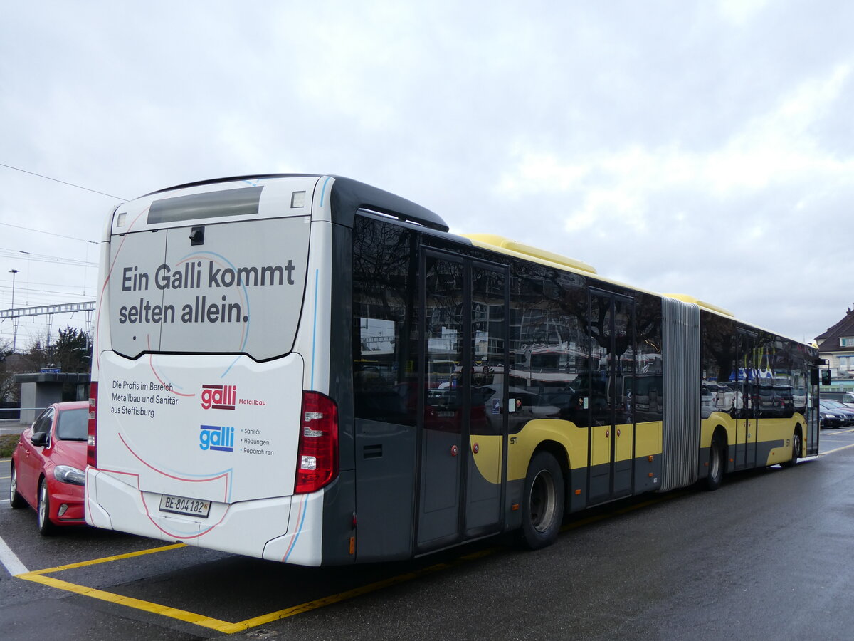 (258'741) - STI Thun - Nr. 182/BE 804'182 - Mercedes am 15. Januar 2024 in Thun, CarTerminal