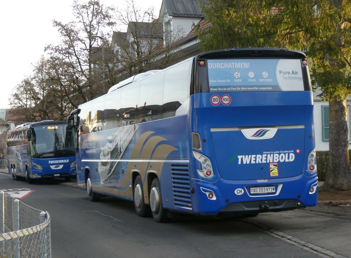 (258'910) - Twerenbold, Baden - Nr. 57/AG 203'971 - VDL am 26. Januar 2024 in Thun-Lerchenfeld, Schulhaus