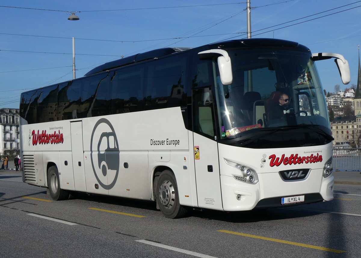 (259'186) - Aus Oesterreich: Wetterstein, Leutasch - IL XL 4 - VDL am 6. Februar 2024 in Luzern, Bahnhofbrcke