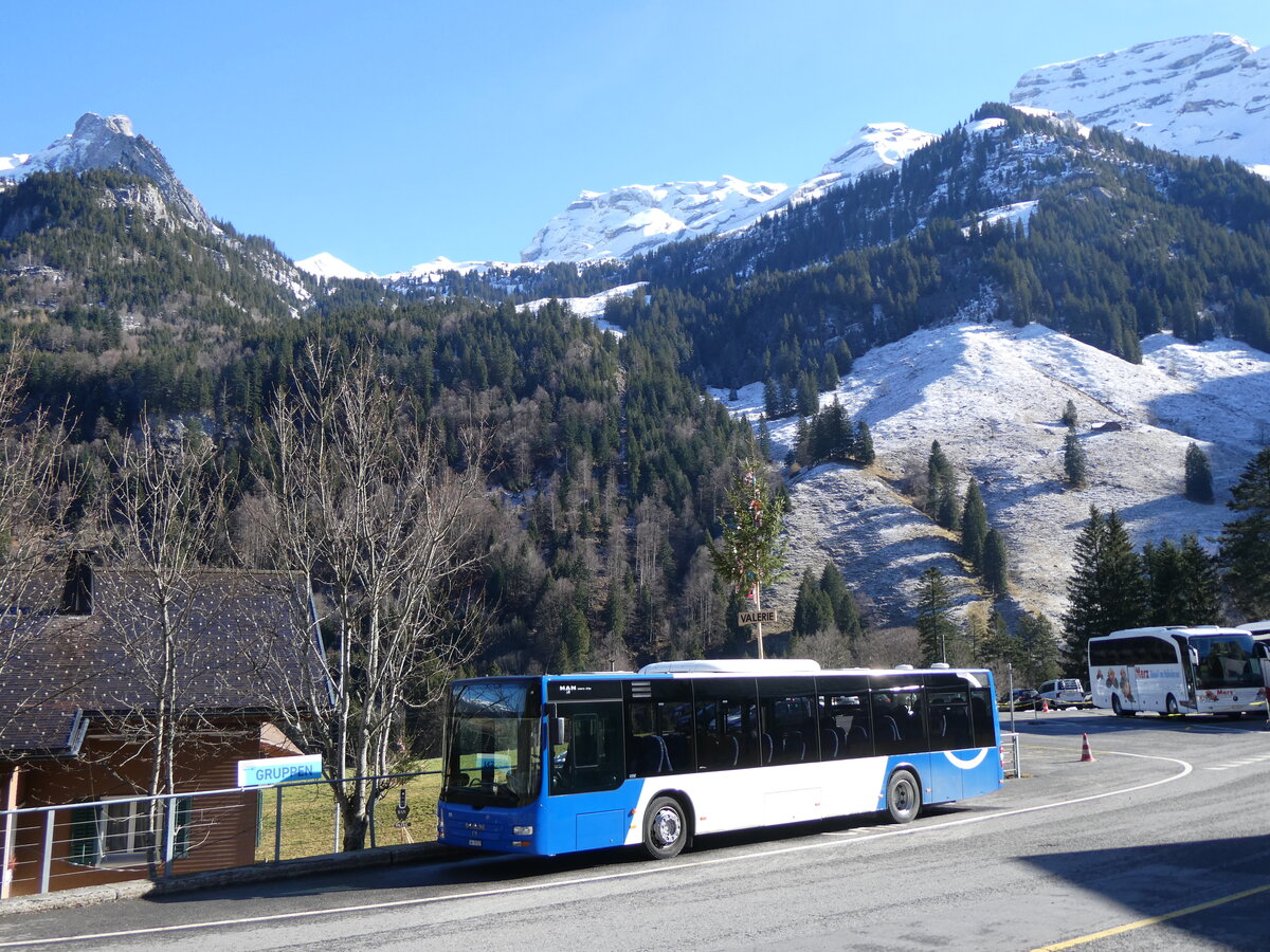 (259'298) - Koch, Giswil - Nr. 111/OW 29'122 - MAN (ex TPN Nyon Nr. 111) am 13. Februar 2024 auf der Stckalp