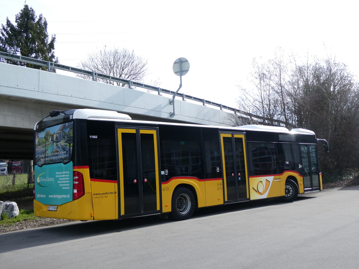 (259'859) - Funi-Car, Biel - BE 719'306/PID 11'562 - Mercedes am 2. Mrz 2024 in Kerzers, Interbus