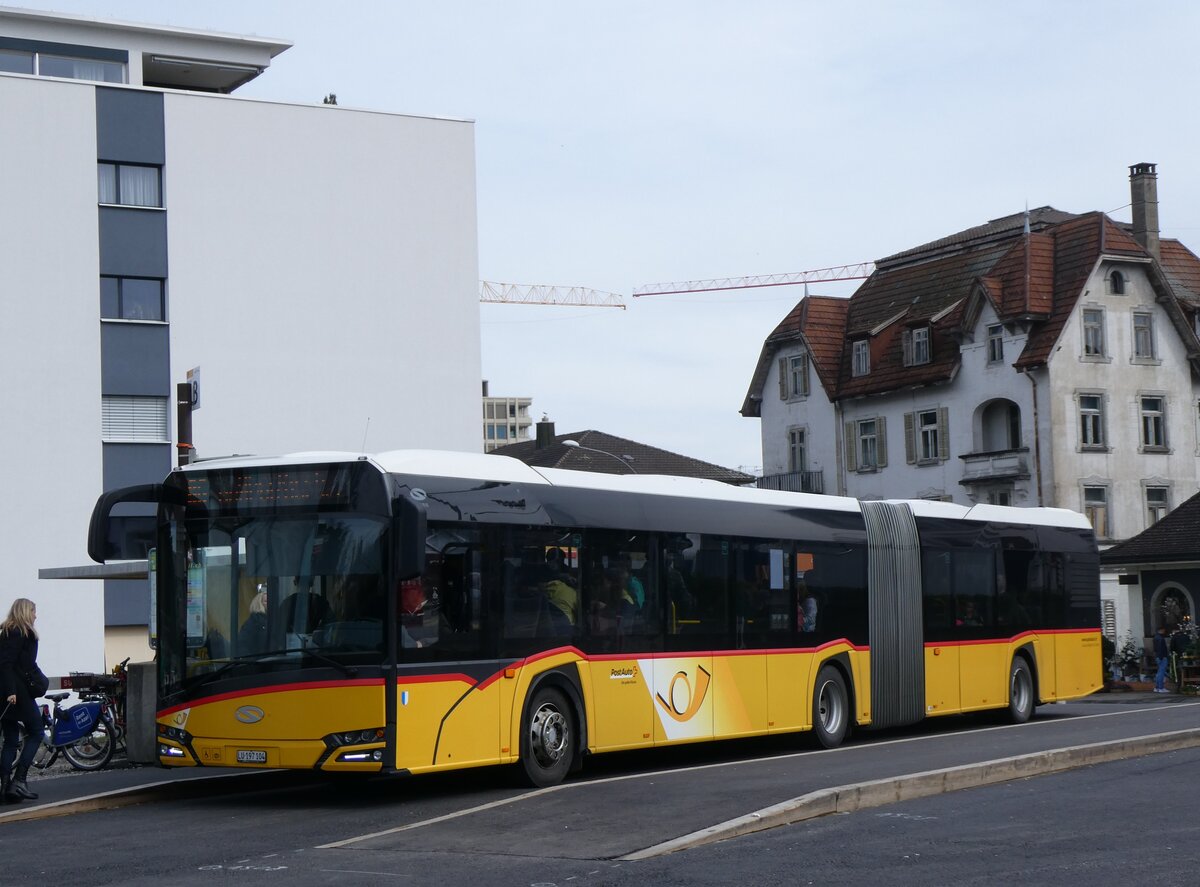 (260'217) - Hfliger, Sursee - Nr. 30/LU 197'104/PID 11'119 - Solaris am 9. Mrz 2024 beim Bahnhof Sursee