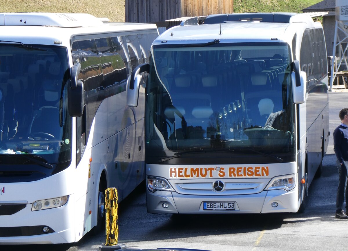 (260'489) - Aus Deutschland: Helmut's Reisen, Markt Schwaben - EBE-HL 53 - Mercedes am 19. Mrz 2024 in Grindelwald, Grund 