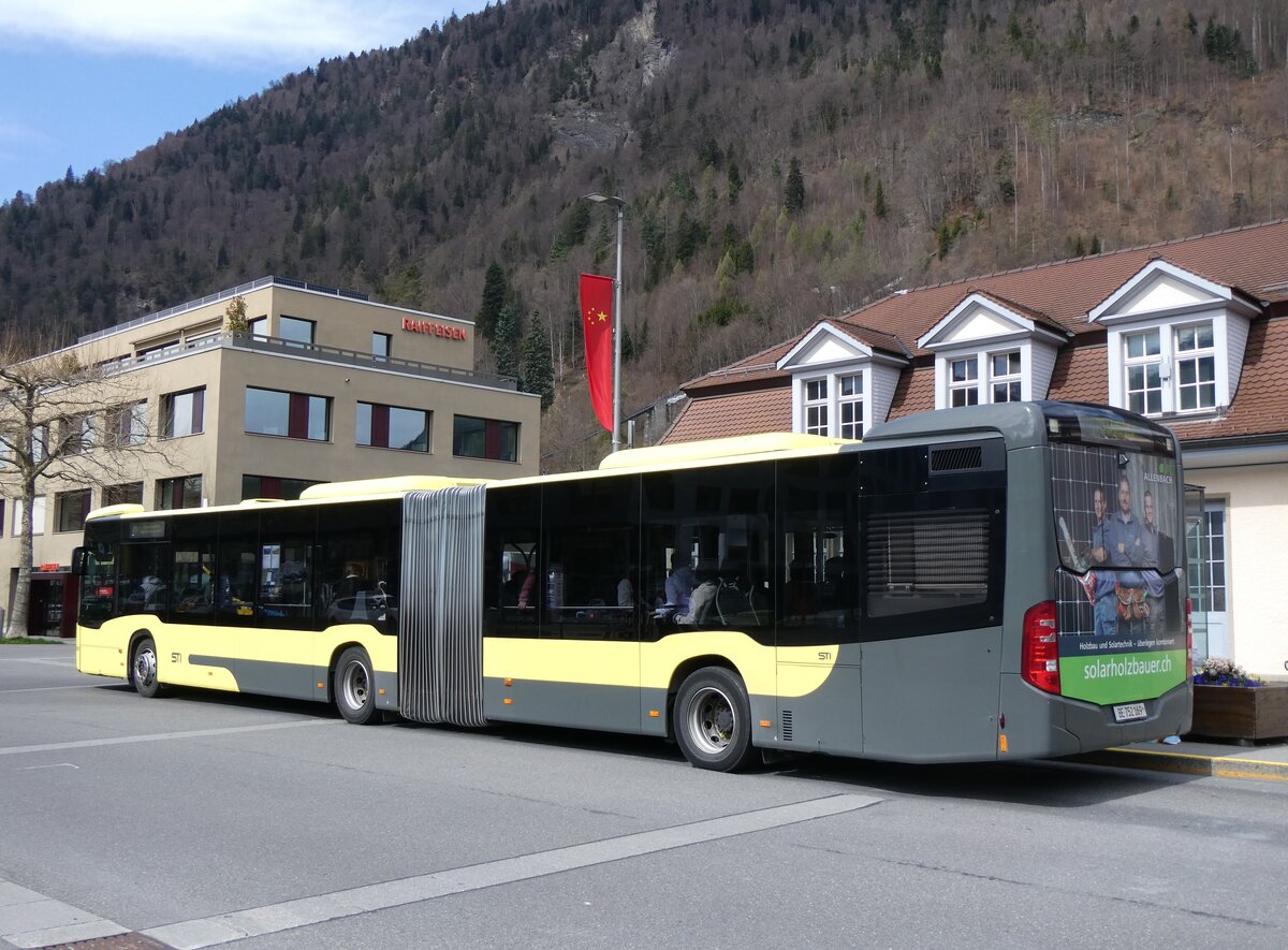 (260'699) - STI Thun - Nr. 169/BE 752'169 - Mercedes am 26. Mrz 2024 beim Bahnhof Interlaken Ost