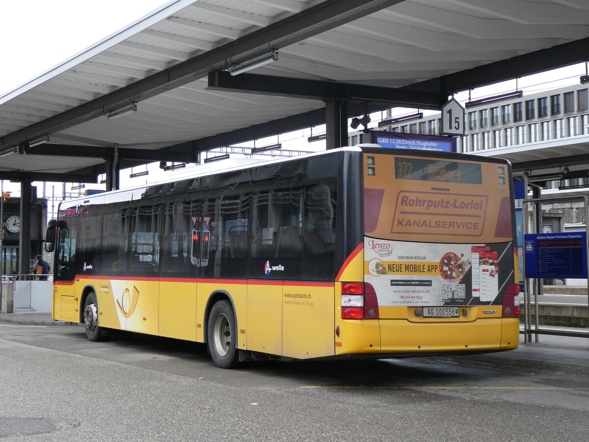 (260'753) - Voegtlin-Meyer, Brugg - Nr. 133/AG 100'556/PID 10'335 - MAN am 28. Mrz 2024 beim Bahnhof Brugg