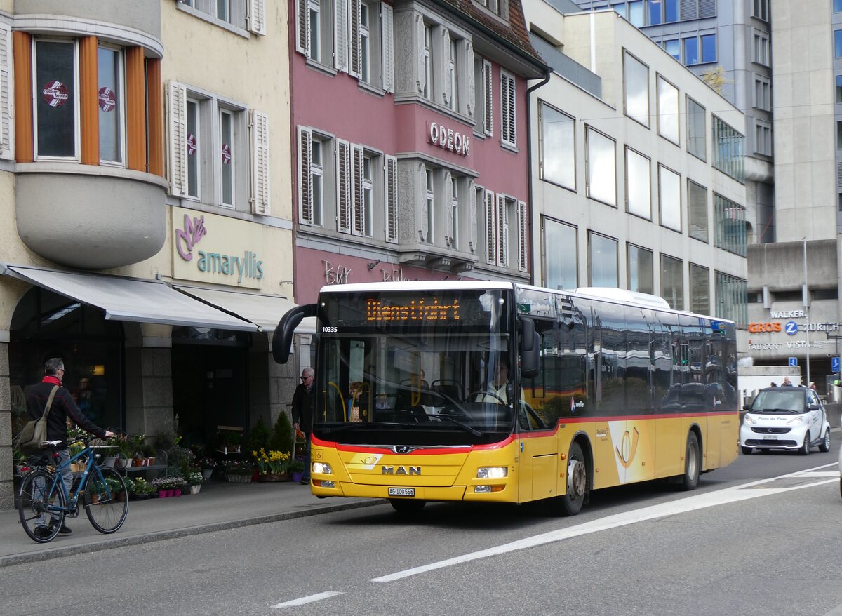 (260'784) - Voegtlin-Meyer, Brugg - Nr. 133/AG 100'556/PID 10'335 - MAN am 28. Mrz 2024 beim Bahnhof Brugg