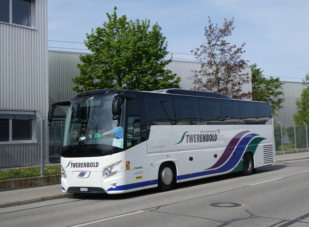 (261'309) - Aus der Schweiz: Twerenbold, Baden - Nr. 41/AG 490'388 - VDL am 14. April 2024 in Dingolfing, St. Anton