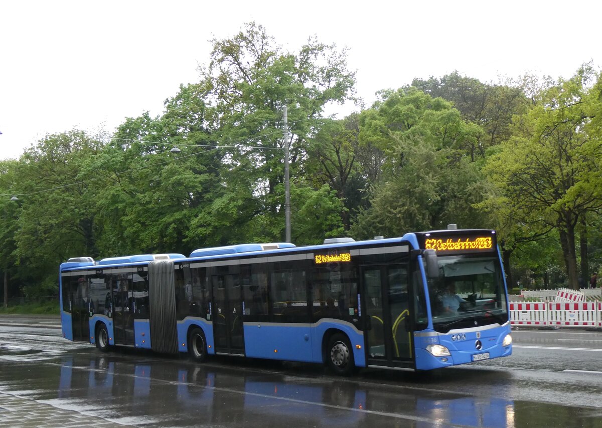 (261'441) - MVG Mnchen - Nr. 5636/M-VG 5636 - Mercedes am 15. April 2024 in Mnchen, Sendlinger Tor