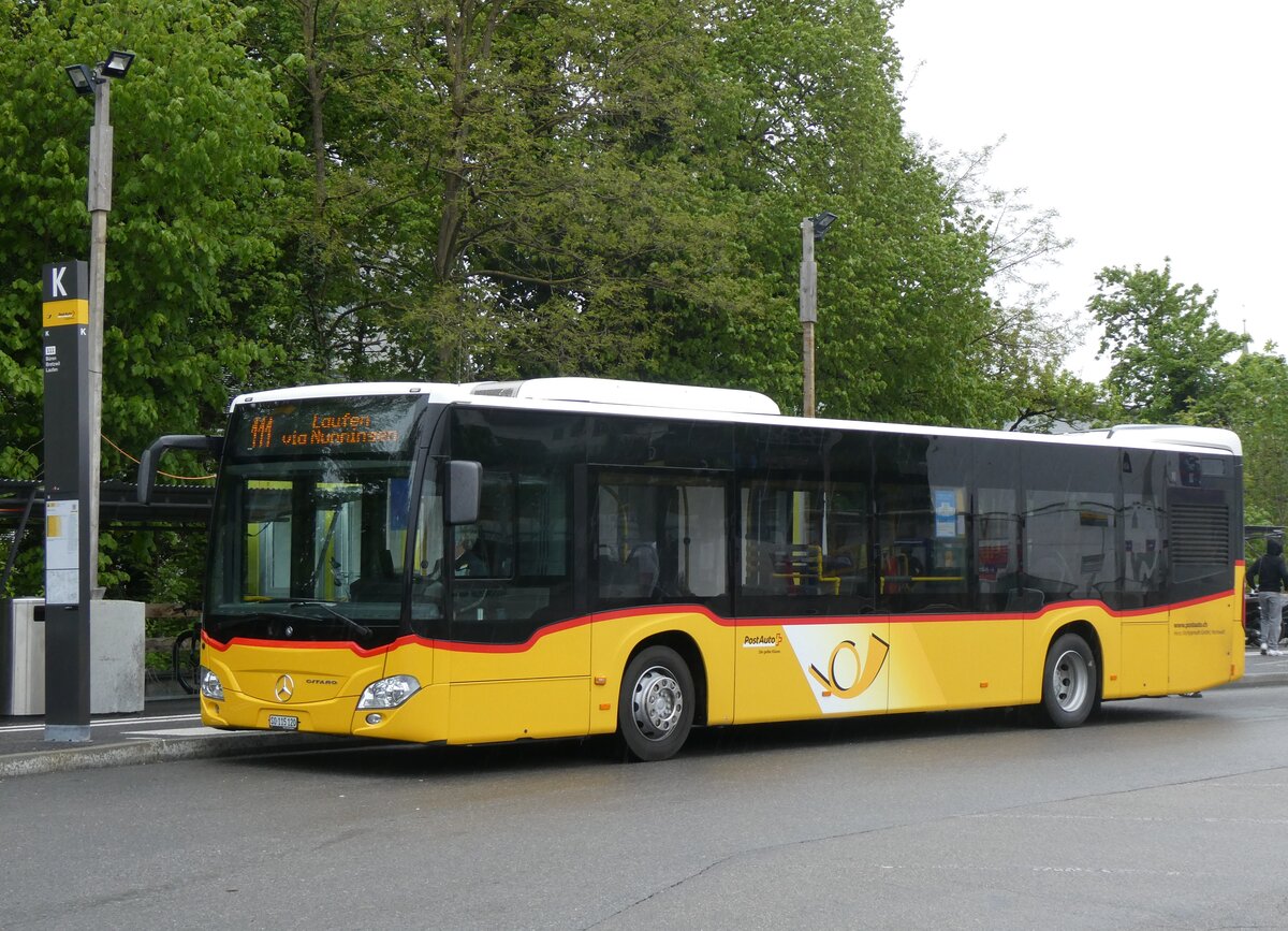 (261'544) - Wohlgemuth, Hochwald - SO 133'374/PID 11'707 - Mercedes am 19. April 2024 beim Bahnhof Basel