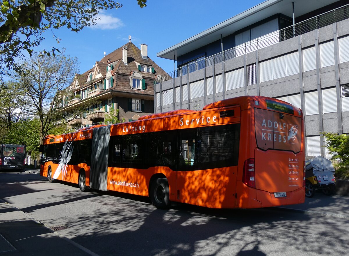 (261'730) - STI Thun - Nr. 171/BE 752'171 - Mercedes am 27. April 2024 beim Bahnhof Thun (Kante X)