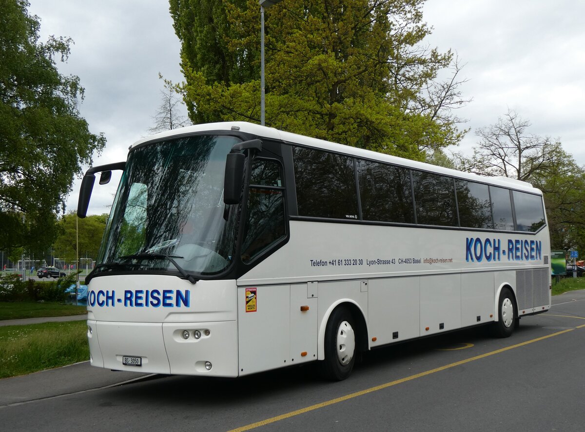 (261'810) - Koch, Basel - BS 3050 - Bova (ex Vgtli, Seewen) am 28. April 2024 in Thun, Lachen)