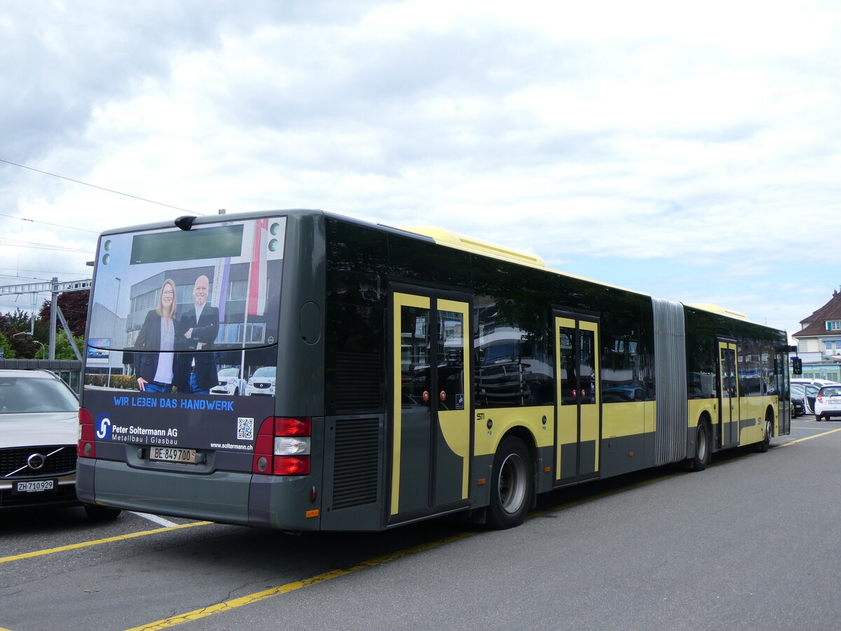 (262'338) - STI Thun - Nr. 700/BE 849'700 - MAN am 13. Mai 2024 in Thun, CarTerminal