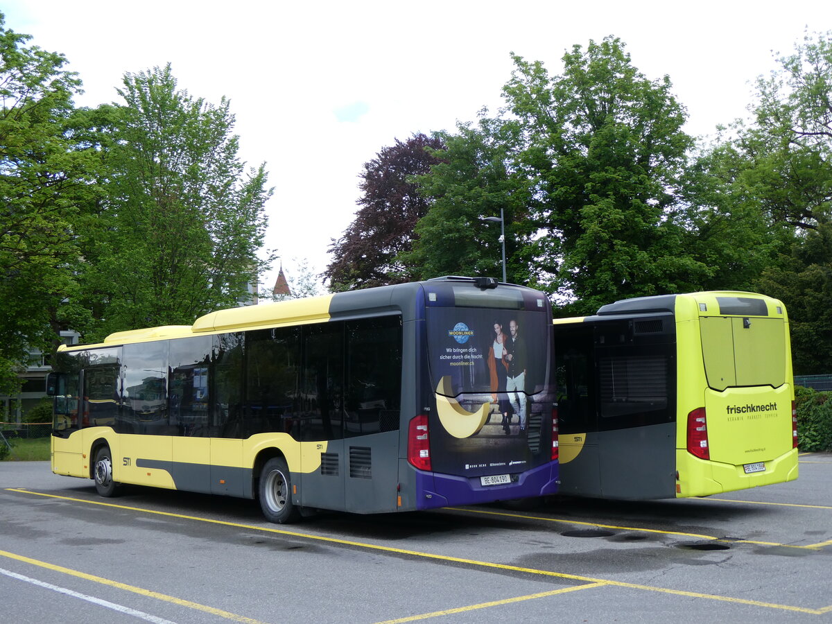 (262'405) - STI Thun - Nr. 190/BE 804'190 - Mercedes am 16. Mai 2024 bei der Schifflndte Thun