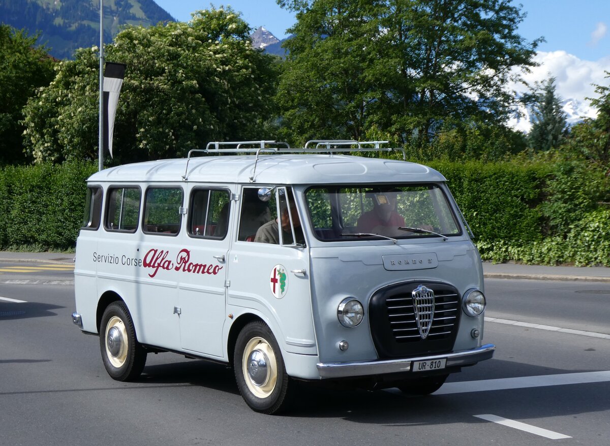 (262'562) - ??? - UR 810 - Alfa Romeo (ex Aguti, I-Rimini; ex Aguti, RSM-San Marino; ex Alfa Romeo, I-Milano) am 18. Mai 2024 in Sarnen, OiO