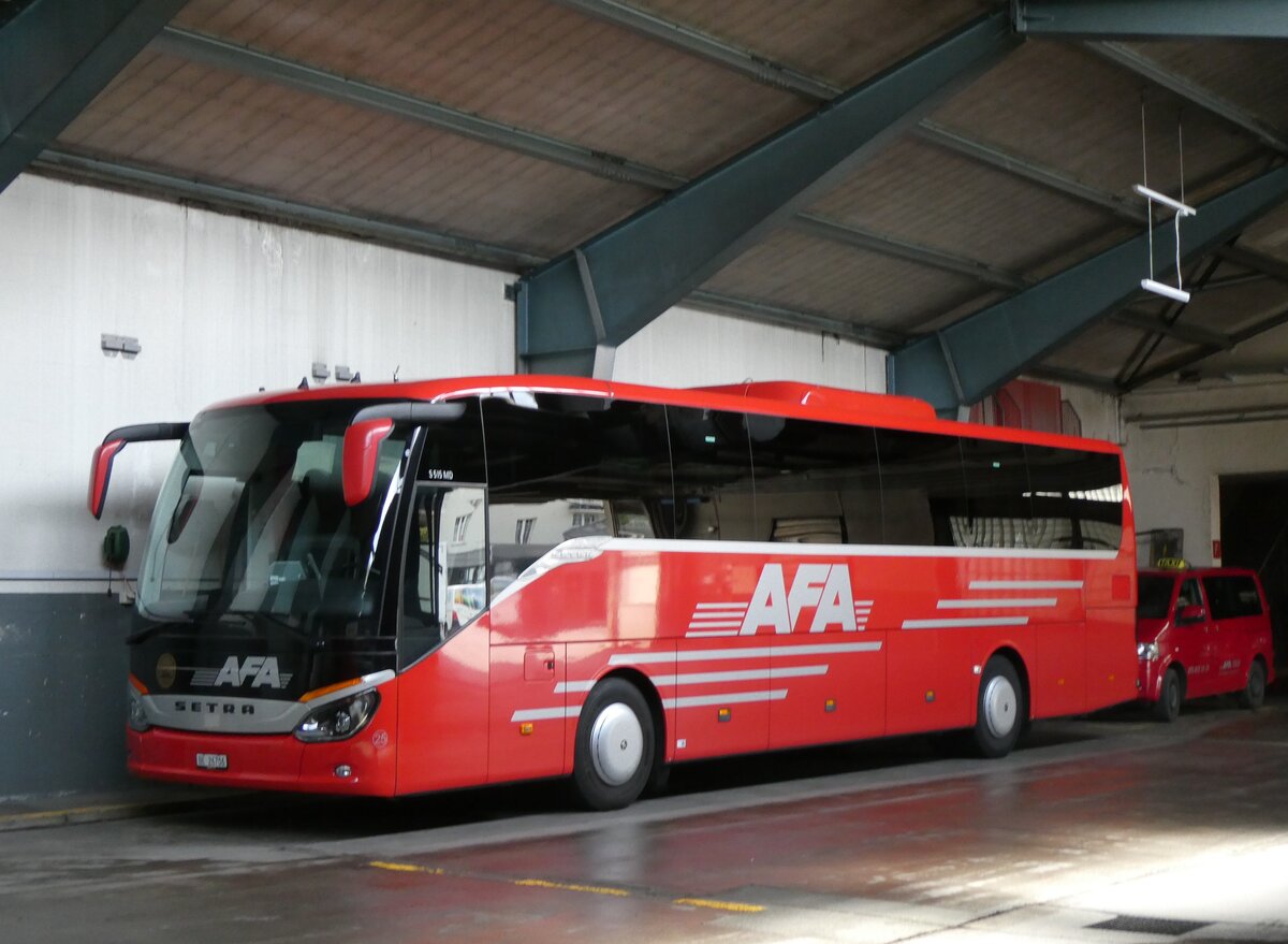 (263'428) - AFA Adelboden - Nr. 25/BE 26'706 - Setra am 7. Juni 2024 in Adelboden, Busstation