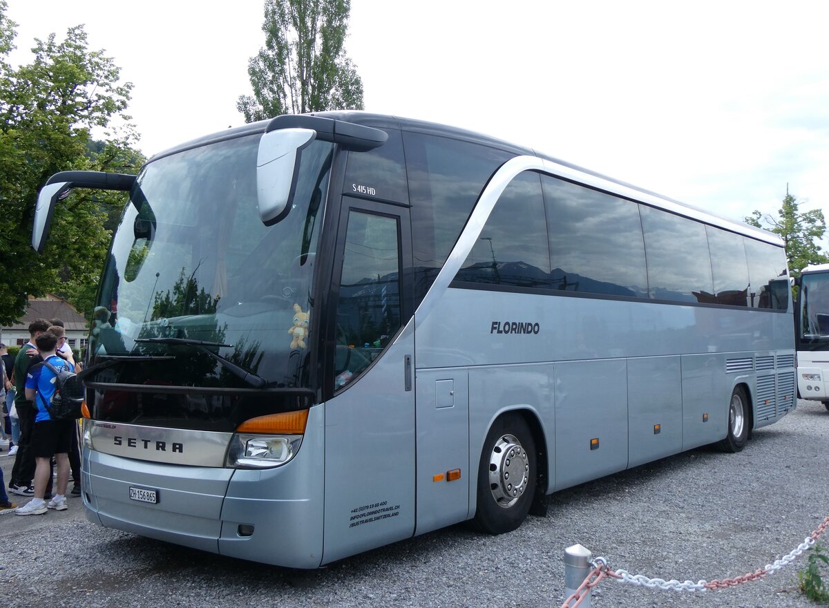 (263'446) - Florindo, Oberengstringen - ZH 156'865 - Setra am 8. Juni 2024 in Thun, Rosenau