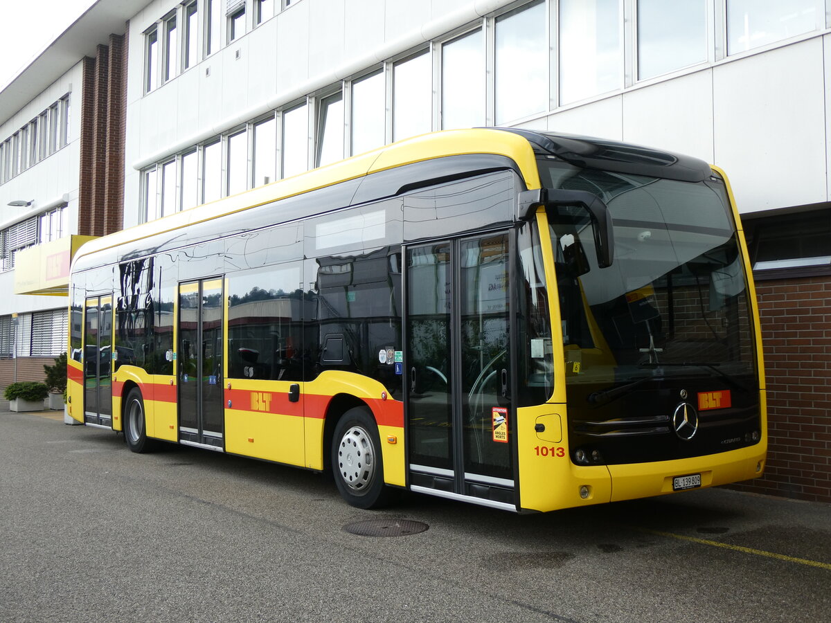 (263'456) - BLT Oberwil - Nr. 1013/BL 139'809 - eMercedes am 8. Juni 2024 in Oberwil, Depot Hslimatt