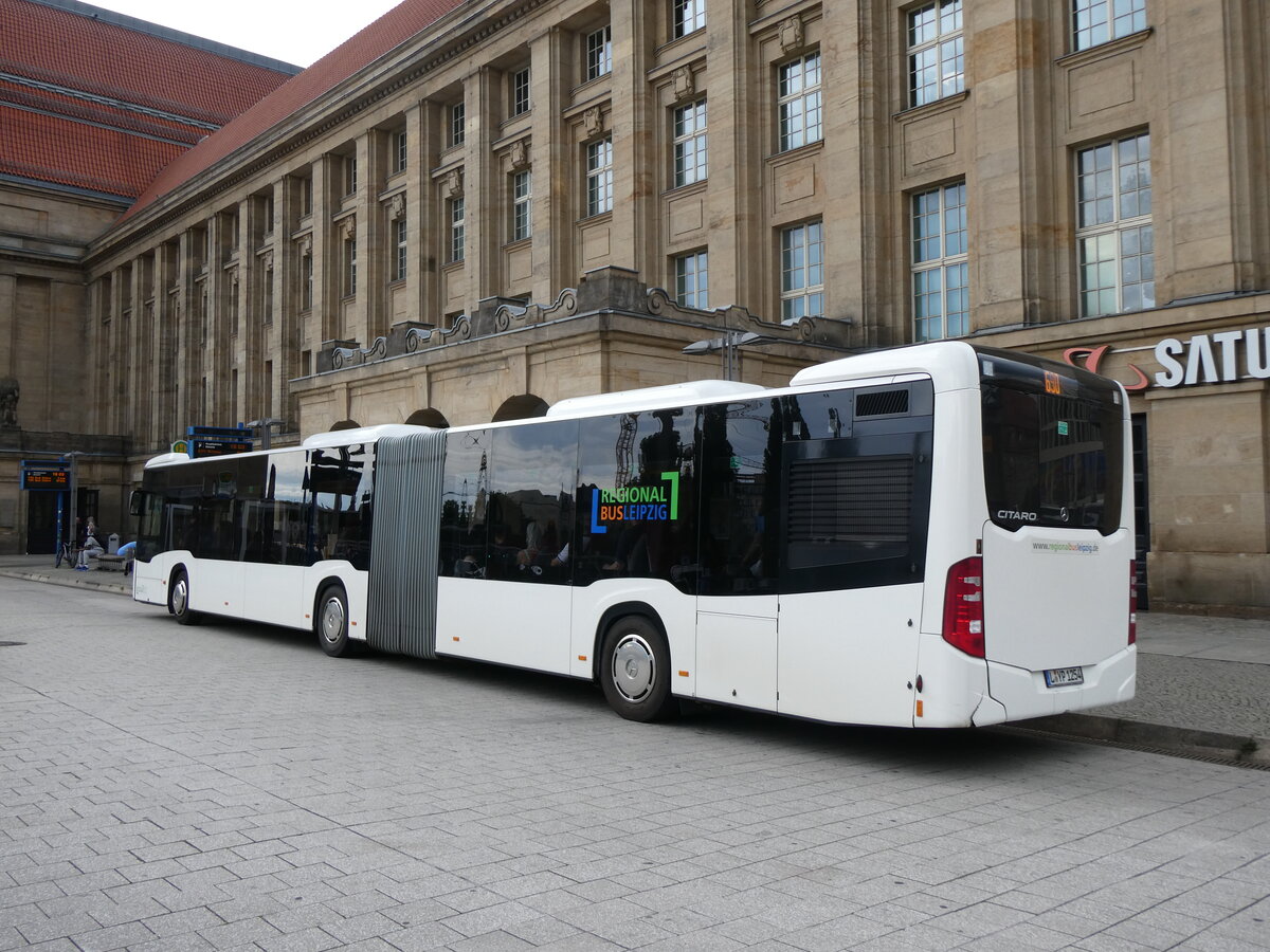 (264'624) - Regionalbus Leipzig, Deuben - L-YP 1254 - Mercedes am 10. Juli 2024 beim Hauptbahnhof Leipzig