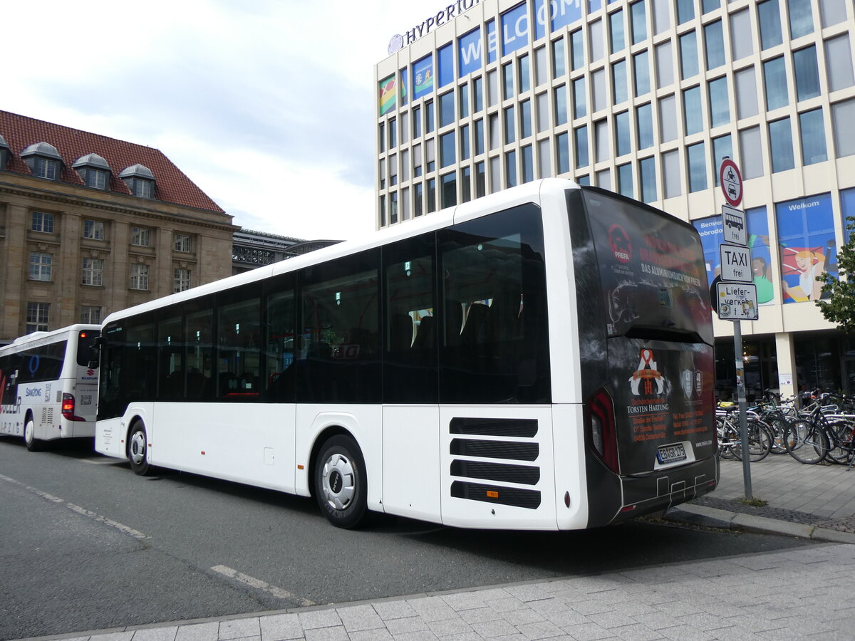 (264'632) - Geissler, Eilenburg - EB-GR 175 - MAN am 10. Juli 2024 beim Hauptbahnhof Leipzig