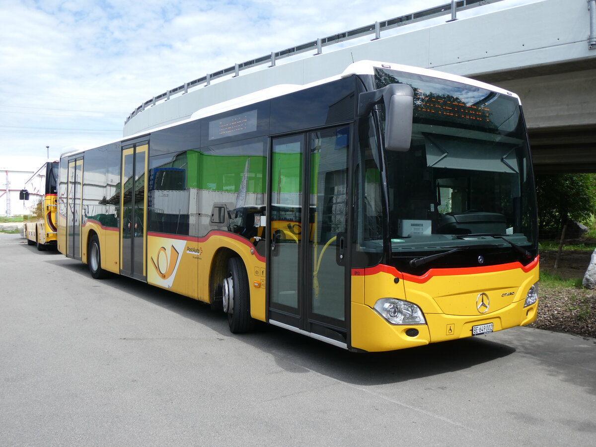 (264'917) - Funi-Car, Biel - Nr. EP12/BE 649'002/PID 10'949 - Mercedes (ex Erubus, Bern Nr. 12) am 21. Juli 2024 in Kerzers, Interbus