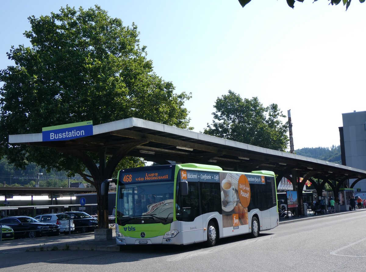 (265'009) - Busland, Burgdorf - Nr. 211/BE 479'211 - Mercedes am 25. Juli 2024 beim Bahnhof Burgdorf