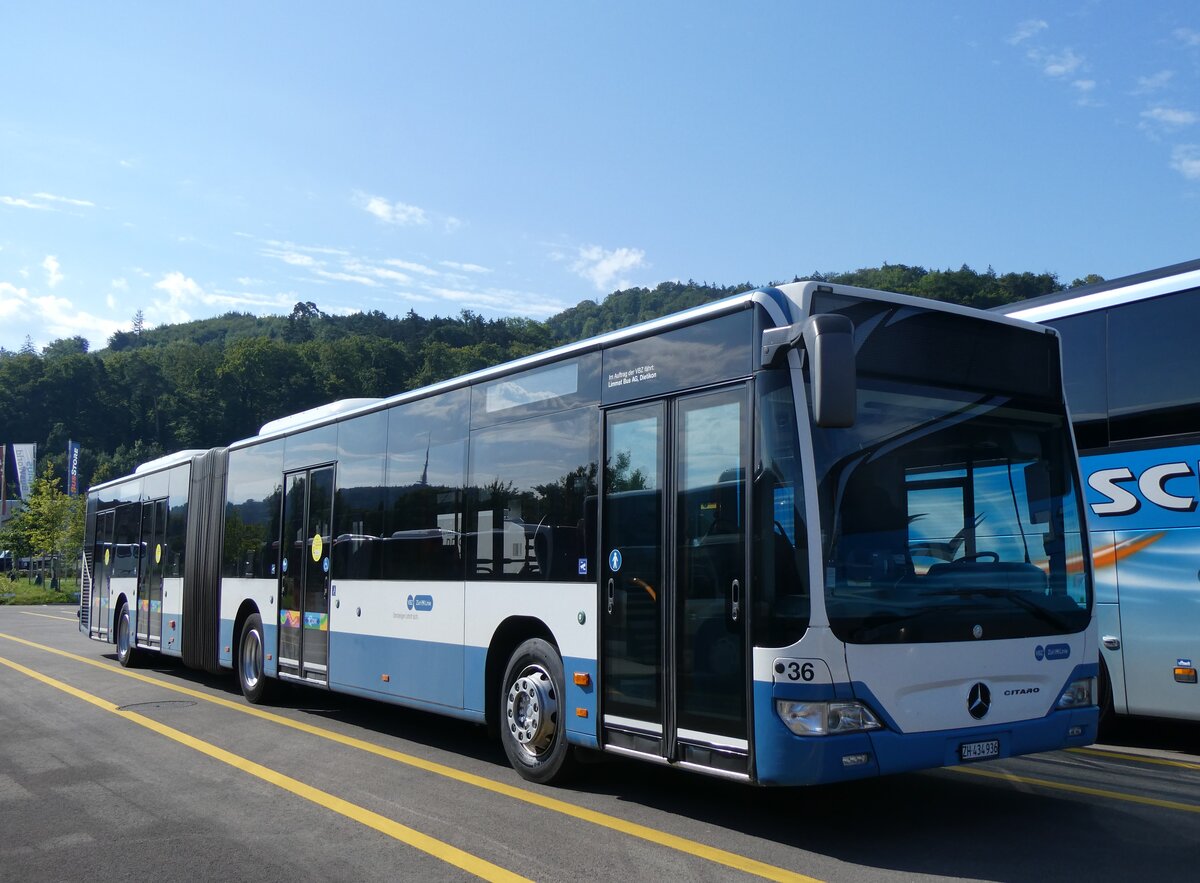 (265'035) - Limmat Bus, Dietikon - Nr. 36/ZH 434'936 - Mercedes am 27. Juli 2024 in Winterthur, Daimler Buses