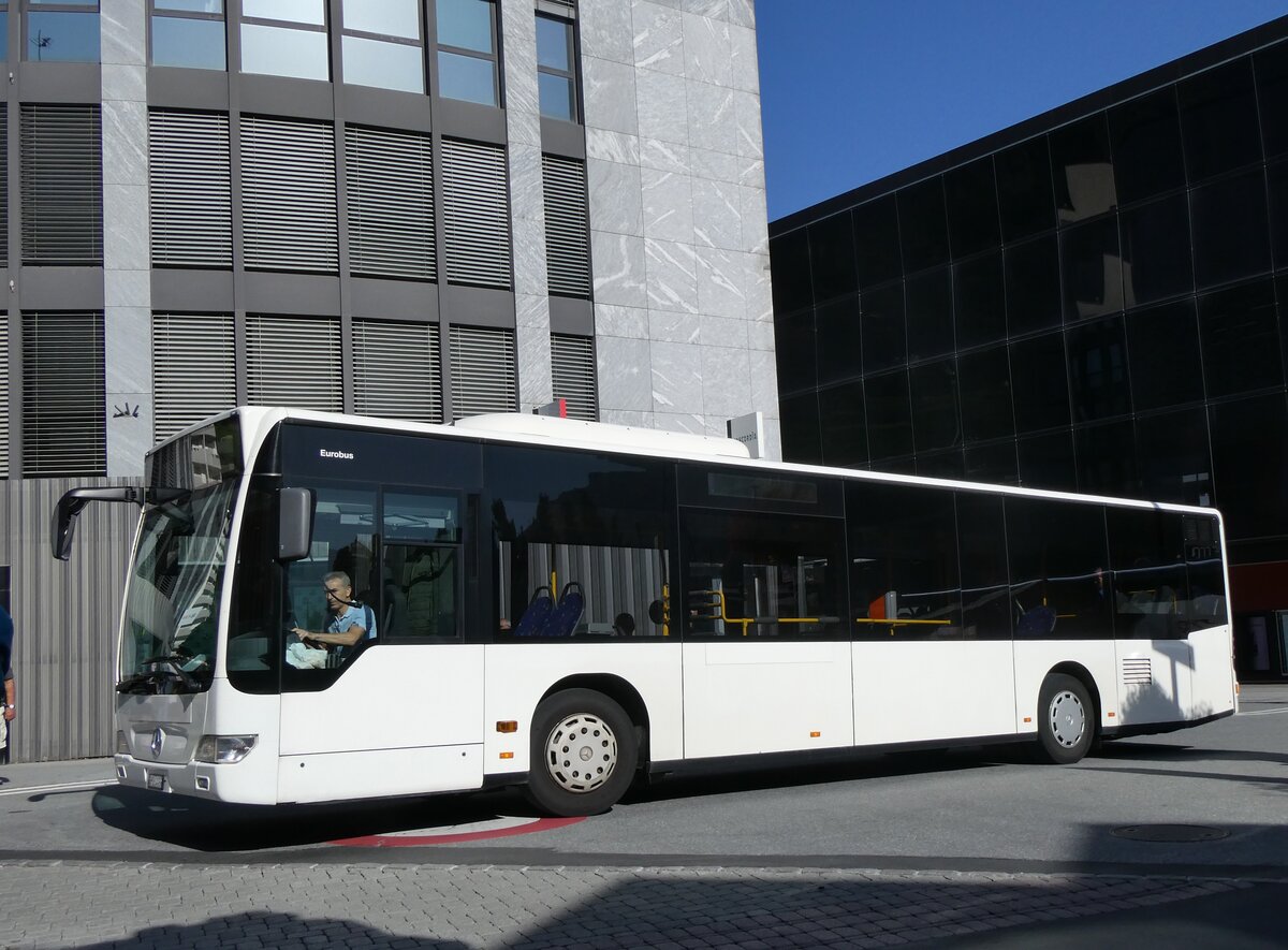 (265'675) - Welti-Furrer, Bassersdorf - Nr. 53/ZH 214'499 - Mercedes am 16. August 2024 beim Bahnhof Visp