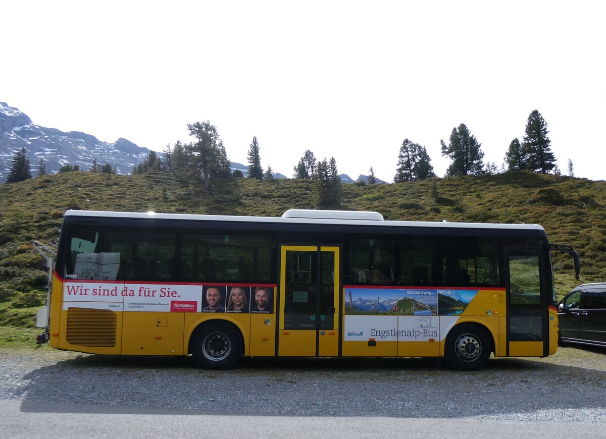 (267'460) - Flck, Brienz - Nr. 24/BE 868'724/PID 11'593 - Iveco am 22. September 2024 auf der Engstlenalp (Einsatz Engstlenalp-Bus)