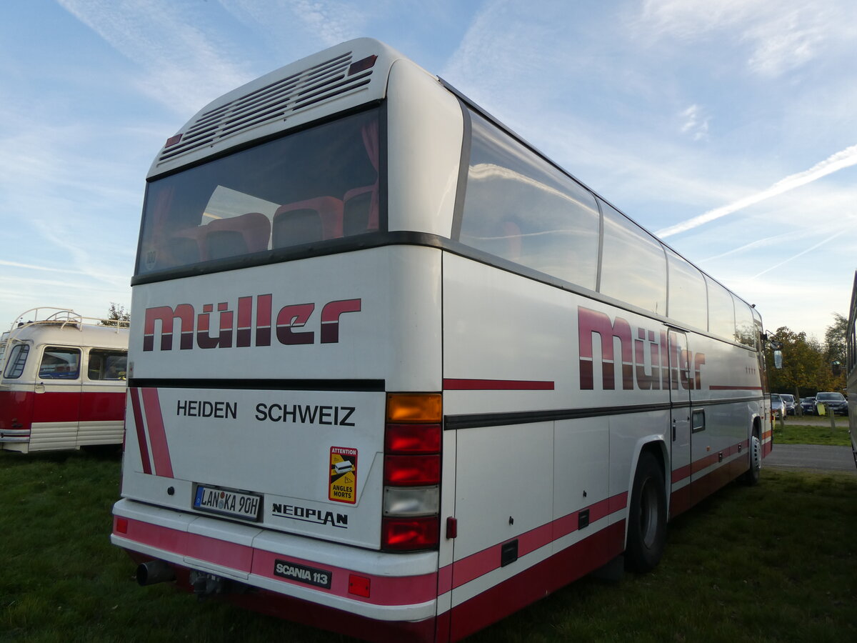 (268'475) - Aus Deutschland: Mller, Heiden (Auwrter) - LAN-KA 90H - Neoplan am 25. Oktober 2024 in Kintzheim, Cigoland