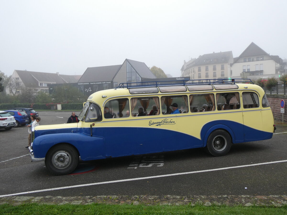 (268'527) - Flecher, Ohnenheim - DZ 507 MG - Saurer/Di Rosa am 26. Oktober 2024 in Ribeauvill, Parkplatz