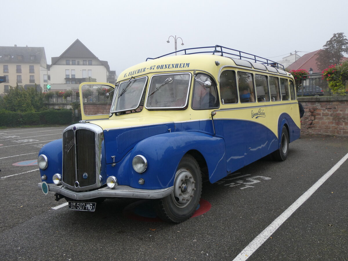 (268'529) - Flecher, Ohnenheim - DZ 507 MG - Saurer/Di Rosa am 26. Oktober 2024 in Ribeauvill, Parkplatz