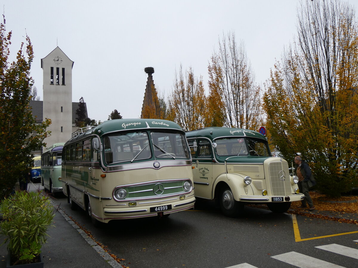 (268'566) - Aus Luxemburg: Carbon, Luxembourg - 44'999 - Mercedes am 26. Oktober 2024 in Ostheim, Place des Cigognes